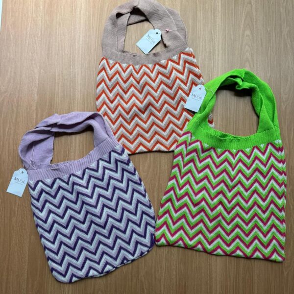 BOLSA DE PRAIA TRICOT