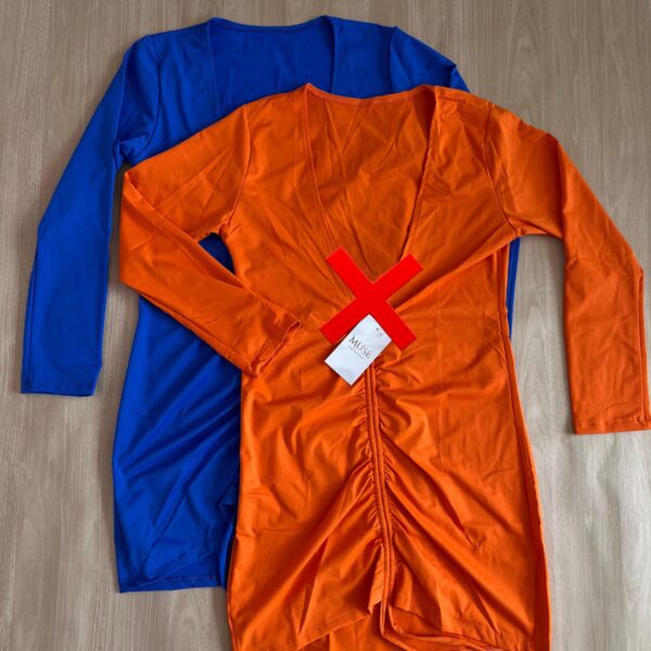 SAIDA VESTIDO FRANZIDO