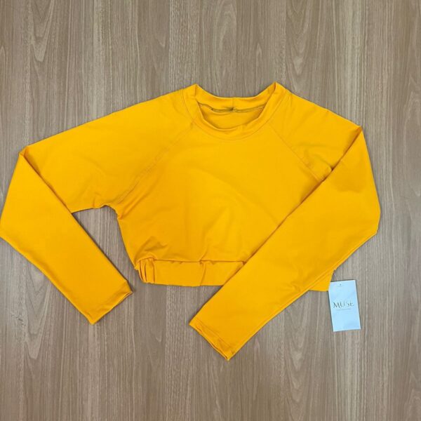 CROPPED MANGA LONGA
